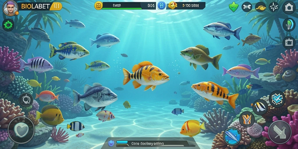 Gameplay seru Tembak Ikan di BIOLABET.