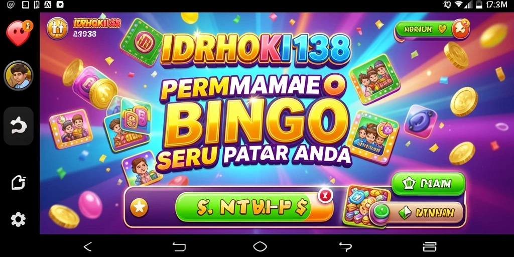 Tangkapan layar gameplay menampilkan keseruan permainan Bingo IDRHOKI138.