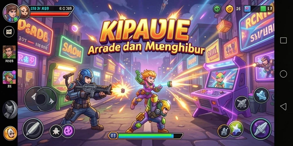 Tampilan gameplay RR89 yang seru dan mengasyikkan.